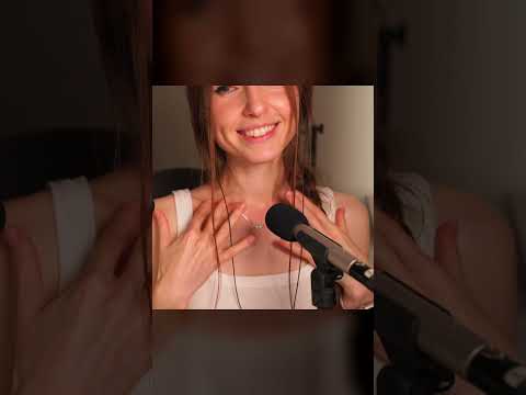 ASMR Collarbone Tapping #asmr #tangerin #shorts