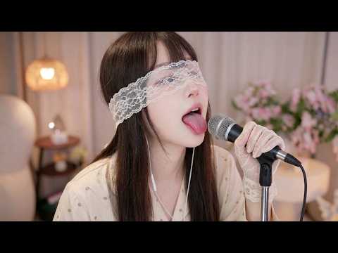 ASMR Mouth Sounds & Ear Massage 😊