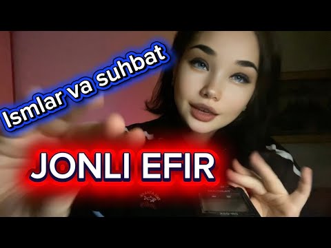 UZBEKCHA ASMR в прямом эфире!