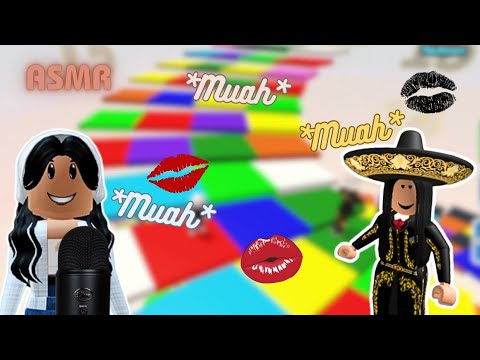 🙊[Roblox ASMR] 💋 Giving You Besitos 💋 | Color Block Tower