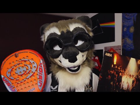 [Furry ASMR] Tapping on Random Objects That I Found in my Room 🎵 | Fursuit Tingles