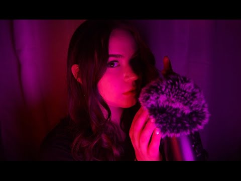 [ASMR]  Brushing the Mic | Pop Filter | No Filter | Fluffy Cover