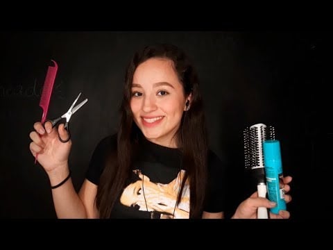 ASMR Español | TRATAMIENTO Y CORTE DE CABELLO | PELUQUERÍA | ROLEPLAY