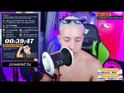 ASMR LIVE: VENHA DORMIR ANTES QUE ACABE!!