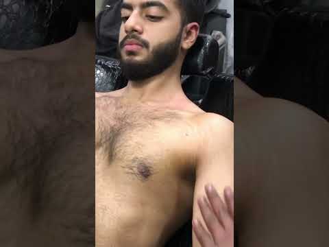 Deep chest massage #stronghands #chestmassage #asmr#lahoribarber #oil