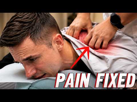 He Found The Source Of My Back Pain (ASMR Massage)