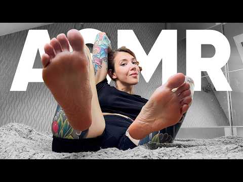 [4K USA ASMR] Relaxing Leg Massage for Deep Sleep