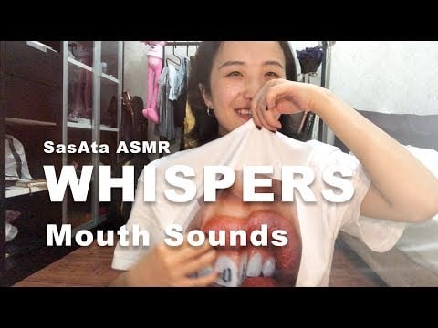 SasAta ASMR | Whispers, Mouth Sounds, Hand Movements
