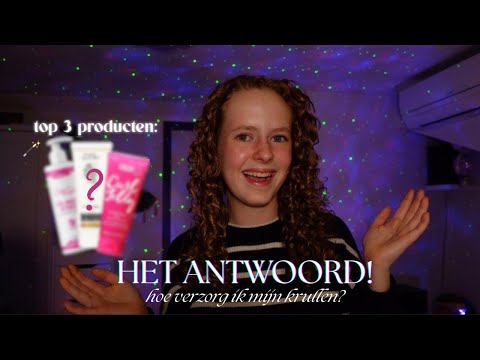 ASMR ~.~ Mijn haarroutine met KRULLEN! 👩🏼‍🦱✨ *vaak aangevraagd* [Nederlands]