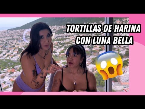 PREPARANDO TORTILLAS DE HARINA CON LUNA BELLA / ANDYTOK ✨