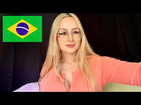American Practices Portuguese (after 8 months 😭) - ASMR