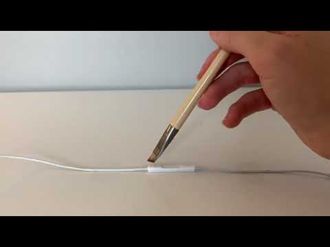 ASMR Brushing the Apple Mic