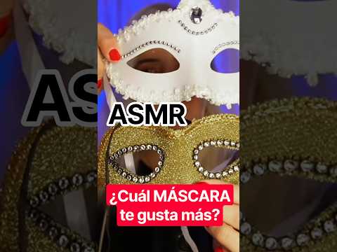 ASMR ¿CUÁL MÁSCARA TE GUSTA MÁS? #ASMR #asmrsounds #comedia #relax #satisfying