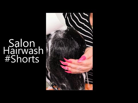 ASMR Shampoo and Hair Wash #Shorts