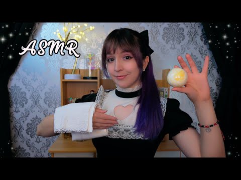 ⭐ASMR: Tu sirvienta te prepara para dormir👑 | Cuidado real, baño🛁skincare y cuento