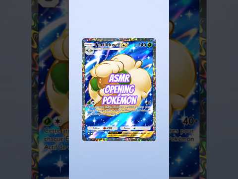 asmr opening Pokémon tcgp