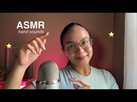 ASMR Hand Sounds 😴⭐️