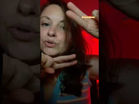 COUNTDOWN PER RILASSARTI #asmr #asmrita #carlottasmr #countdown #contoallarovescia