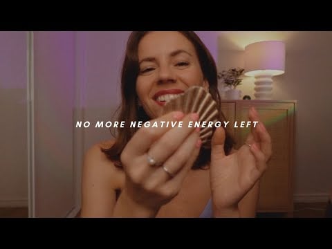 ASMR REIKI cleansing energetic blocks from your sacral chakra {chakra series}