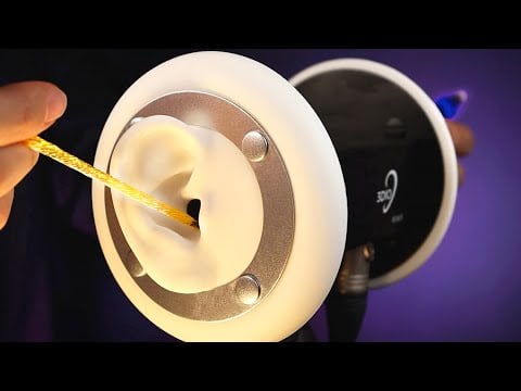 ASMR 3Dio Ear Deep Cleaning and Massage for Sleep 깊고 자극적인 귀청소, 귀마사지를 원한다면 들어오세요