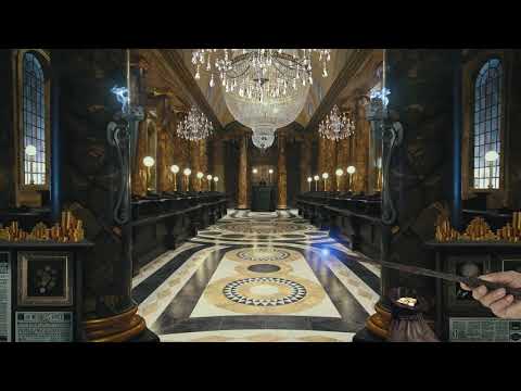 Gringotts Wizarding Bank [ASMR] ⚡ Harry Potter Ambience ⋄ Coins & Magic