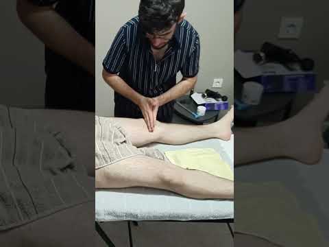 VERY RELAXING FRONT LEG TURKISH MASSAGE THERAPY #satisfying #relaxing #asmr #shorts