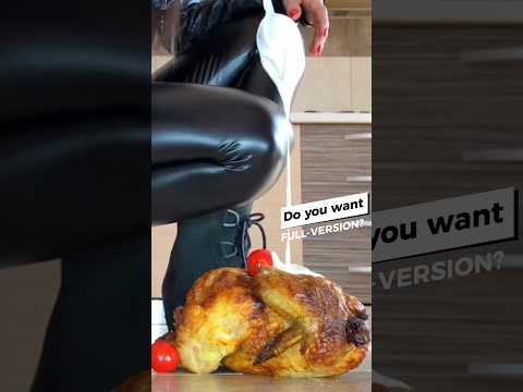 Warrior Boots vs. Chicken! Oddly Satisfying Food Crushing! ASMR