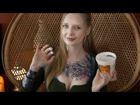 asmr girlfriend gives you lotion massage