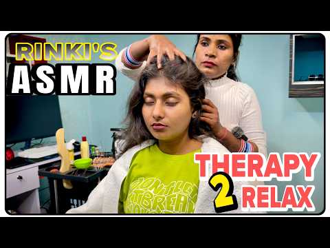 Best & Unmatched Head Massage Therapy By Masseuse Rinki || RELAXING & INSOMNIA RELIEF ASMR #asmr