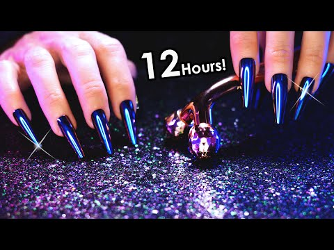 [12 Hours ASMR] UNIQUE Trigger for Deep Sleep & Relax 😴 4k (No Talking)