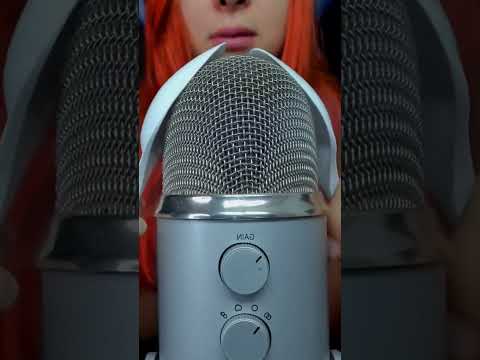 Asmr spoon on microphone