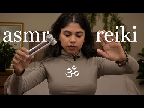 ASMR Reiki Removing Energetic Blocks and Negativity | Binaural Beats Alpha 7 Hz | Tuning Fork