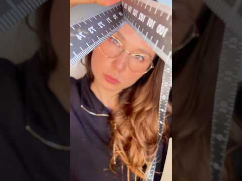 asmr measuring tape #asmr #asmrmeasuring #asmrtape