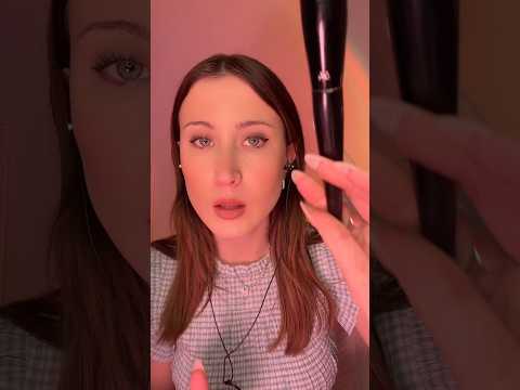 ASMR Stippling Your Face 🥰 #asmr #asmrsounds #relaxing