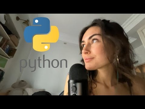 asmr te enseño a programar en Python (parte3)