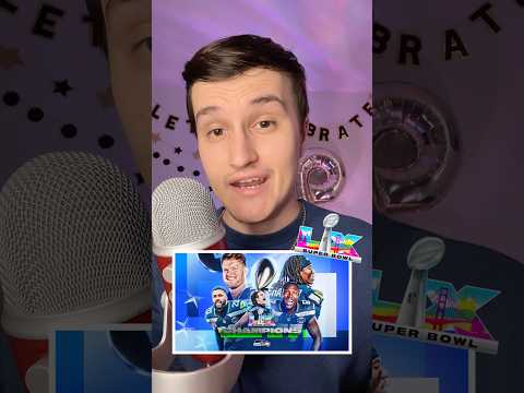 SUPER BOWL LX REVIEW 🏈🏆 (ASMR) #shorts #football #asmr