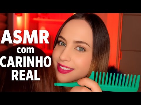 "Carinho Real pra Você Relaxar de Verdade 🫶" ASMR