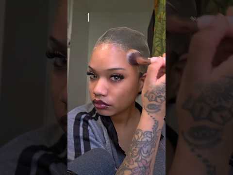 ASMR Wig Install 💕 #asmr #shorts #hairstyle #wigs