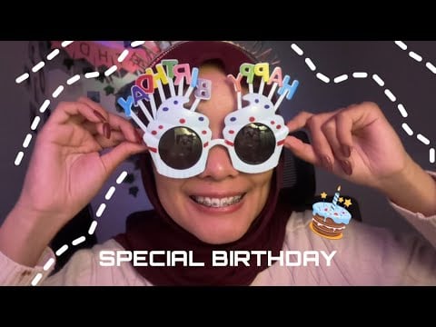 ASMR 25 Triggers in 25 Minutes for My 25 Birthday 🥳🎉