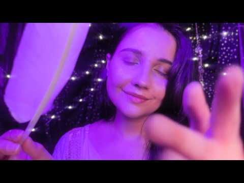 ASMR para ACALMAR a Mente e Dormir em PAZ 💗 Shh, afirmações, mouth sounds e hand movements + 3 horas