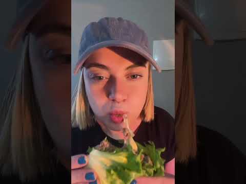 Minha dieta para perder peso #asmr #relax #visualtingle #tingles #dieta