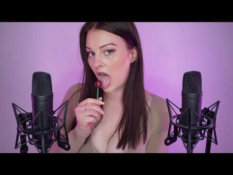 ASMR | INTENSE MOUTH SOUNDS WITH LOLLIPOP! 🍭👄