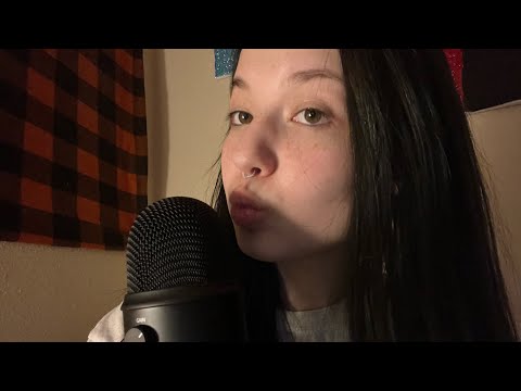 ASMR lens licking/ mouth sounds