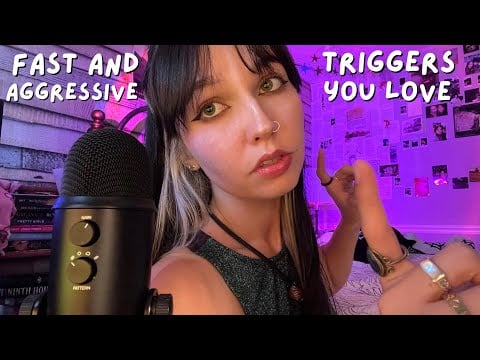 35 Minutes of Fast and Aggressive ASMR You LOVE  (+ New TINGLY Triggers) 