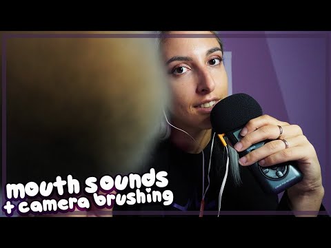 IMPOSSIBILE RIMANERE SVEGLI 😴 (mouth sounds & camera brushing) ASMR ITA