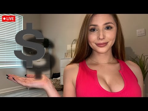 ASMR Roleplay | The Influencer Who is Trying to Sell You a Course Goes Live 📊💲💚