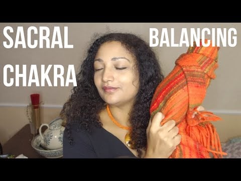 ASMR sacral chakra cleansing * REIKI healing session