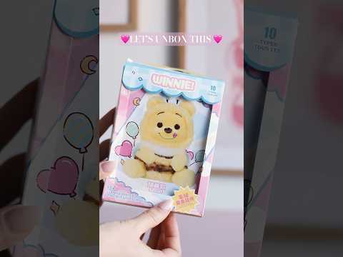 Unboxing Winnie The Pooh Blindbox Miniso 💛🐝 #asmr