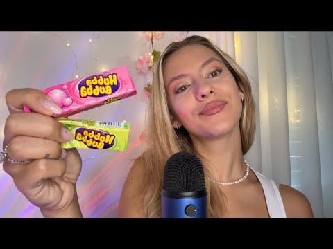 ASMR Reverse Gum Snapping | Ear to Ear👂
