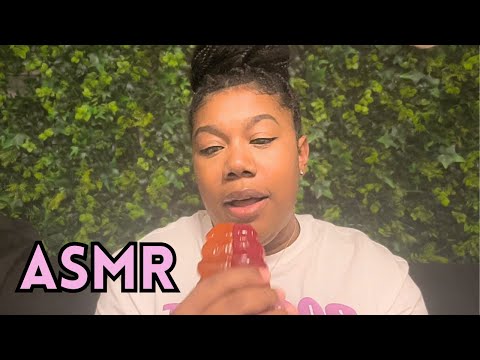 ASMR EATING WORLD'S LARGEST GUMMY WORM